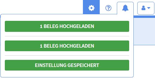 Benachrichtigungenliste Benachrichtigungenliste