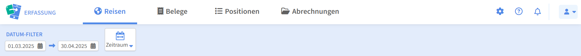 Ansicht ERFASSUNG ohne Ansichtswechsel Ansicht ERFASSUNG ohne Ansichtswechsel