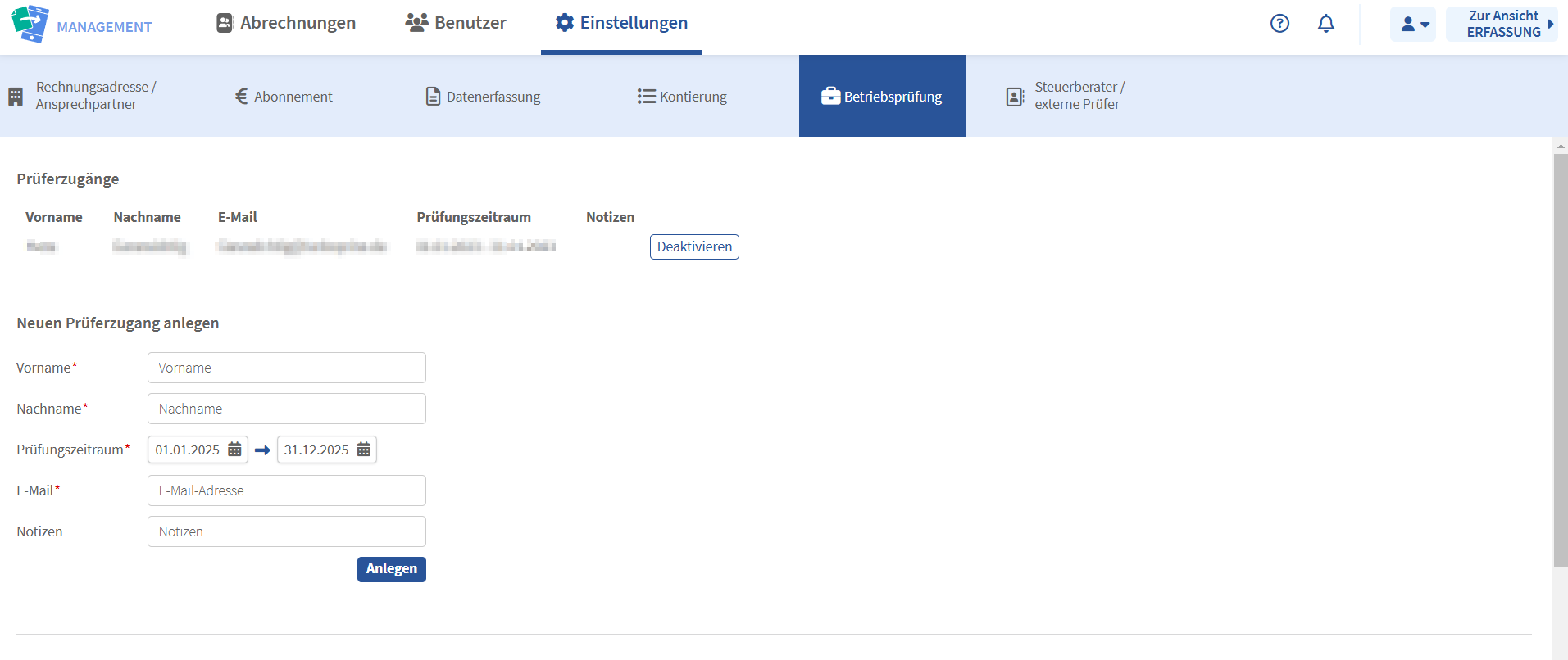 Betriebsprüfung Betriebsprüfung