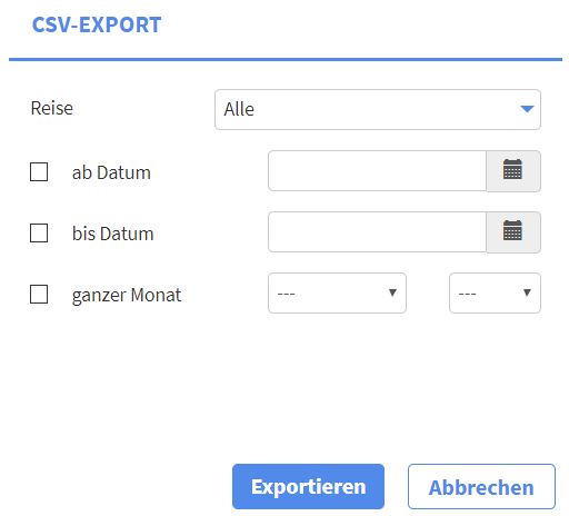 CSV-Export